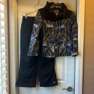 Kids riding or snow gear